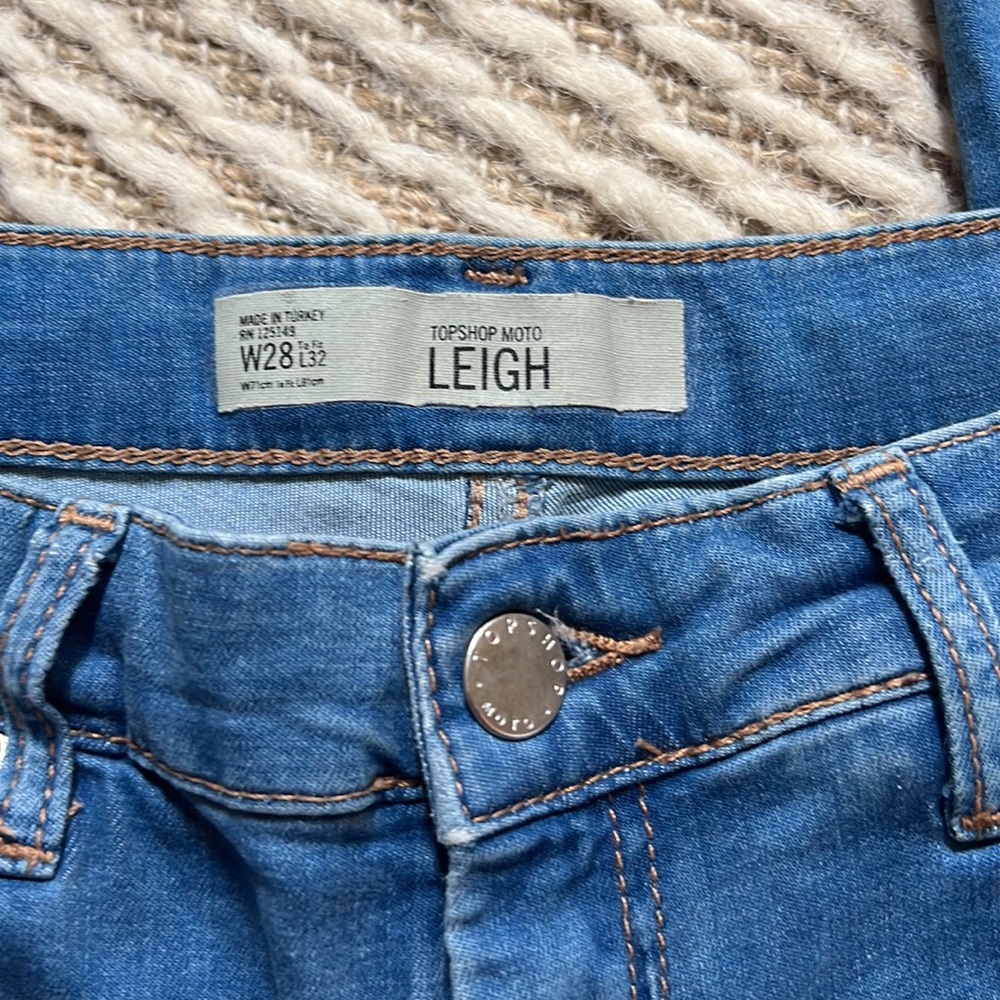 top shop, barley worn skinny jeans